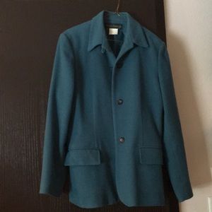 Teal jacket